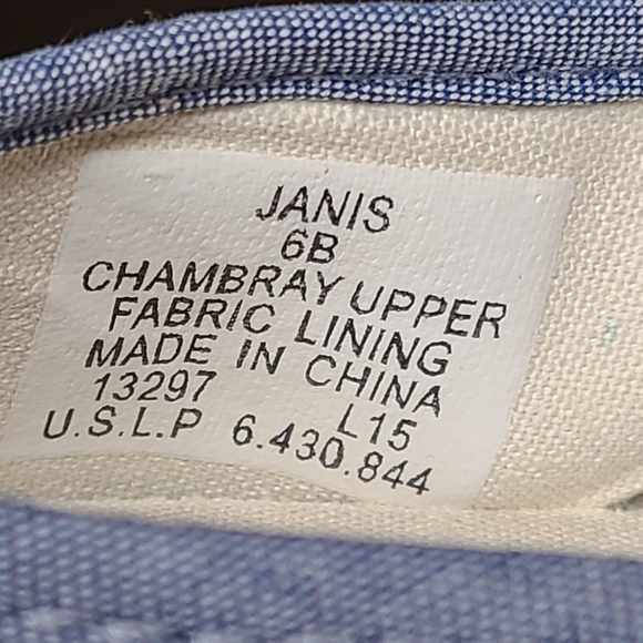 Lauren Ralph Lauren Janis denim loafer size 6 - Picture 8 of 9